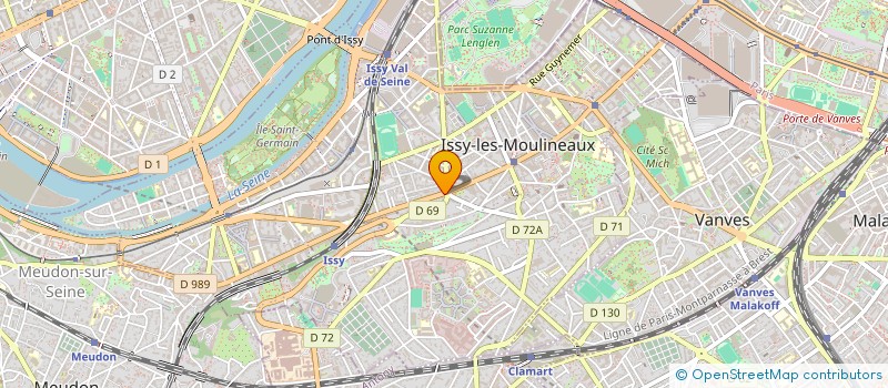 localisation de l'entreprise MONSIEUR ANDRZEJ POPOWICZ à ISSY-LES-MOULINEAUX