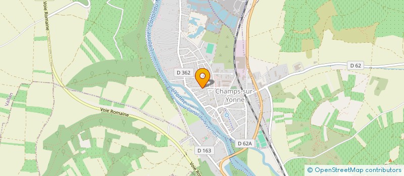 localisation de l'entreprise MONSIEUR ANDRZEJ POZAK  CHAMPS-SUR-YONNE