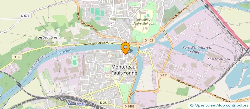 localisation de l'entreprise MONSIEUR ANDRZEJ TABAKA  MONTEREAU-FAULT-YONNE