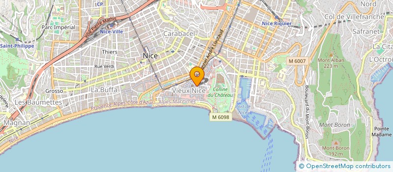 localisation de l'entreprise MONSIEUR ANDRZEJ WLODARCZYK à NICE