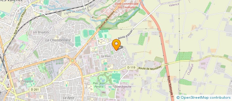 localisation de l'entreprise MONSIEUR ANDY ABDALLAH  VALENCE