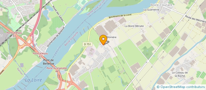 localisation de l'entreprise MONSIEUR ANDY BALLAND  BASSE-GOULAINE