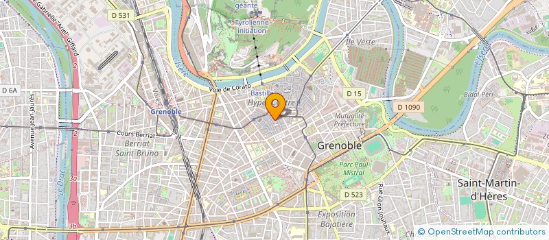 localisation de l'entreprise MONSIEUR ANDY BELMONT-CHRISTOL à GRENOBLE