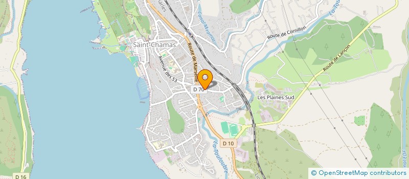 localisation de l'entreprise MONSIEUR ANDY BOLAGNO  SAINT-CHAMAS