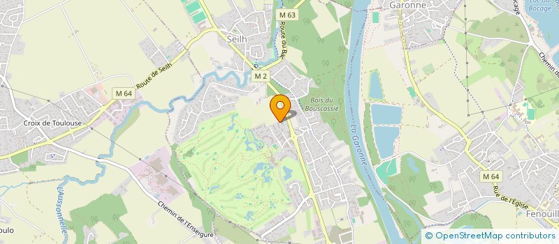 localisation de l'entreprise MONSIEUR ANDY BOLIVARD  TOULOUSE