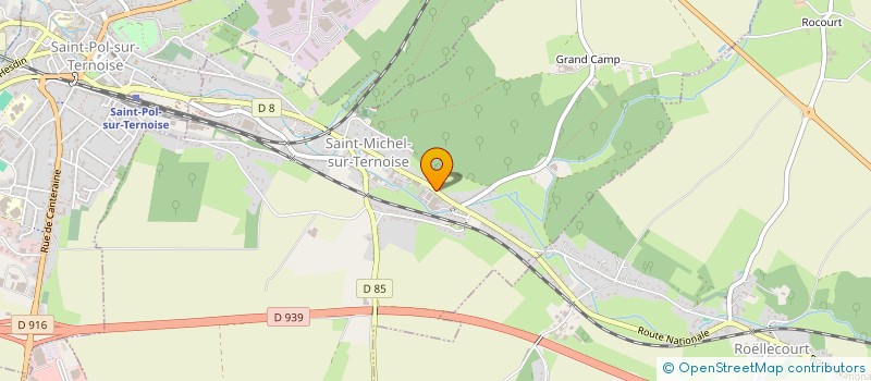 localisation de l'entreprise MONSIEUR ANDY BRLEKOVIC  ROELLECOURT