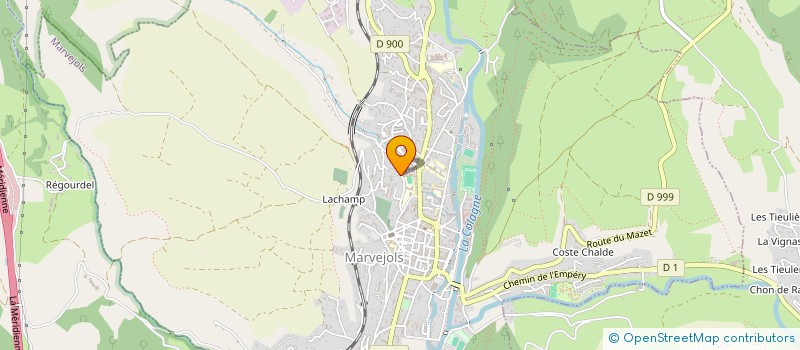 localisation de l'entreprise MONSIEUR ANDY BRUN  MARVEJOLS