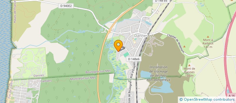 localisation de l'entreprise MONSIEUR ANDY BUZY  DANNES