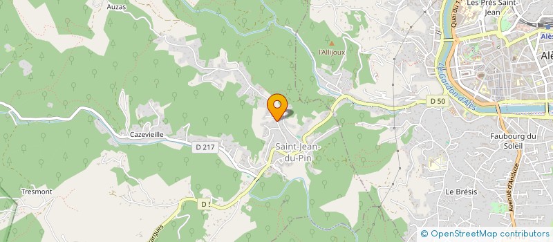 localisation de l'entreprise MONSIEUR ANDY CAMPLAN  SAINT-JEAN-DU-PIN