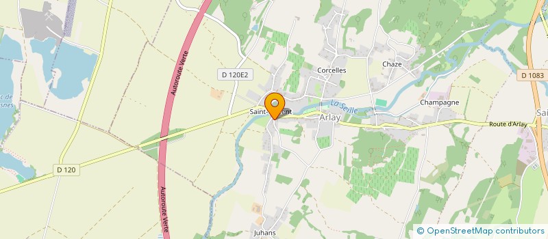 localisation de l'entreprise MONSIEUR ANDY CHAUCHARD  ARLAY