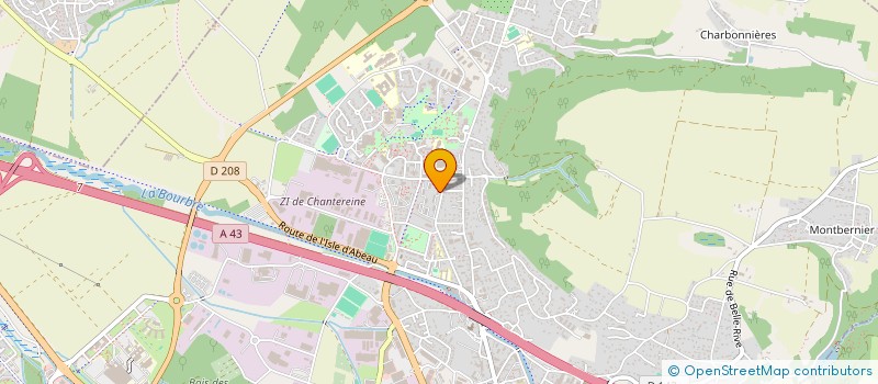 localisation de l'entreprise MONSIEUR ANDY-CHAYANNE EMEJAN  BOURGOIN-JALLIEU