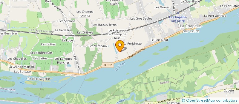 localisation de l'entreprise MONSIEUR ANDY COLLARD  LA CHAPELLE-SUR-LOIRE