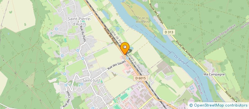 localisation de l'entreprise MONSIEUR ANDY DEBARRE  SAINT-MARCEL