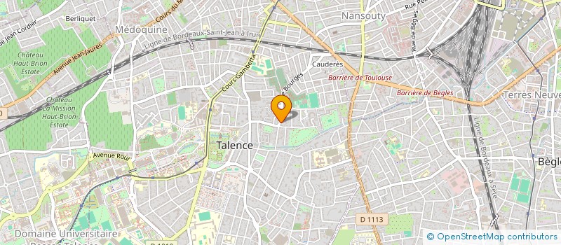 localisation de l'entreprise MONSIEUR ANDY DEHER  TALENCE