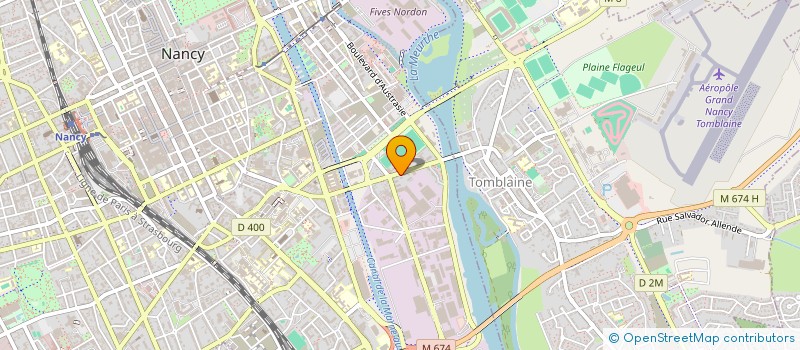 localisation de l'entreprise MONSIEUR ANDY DESBUISSON  NANCY