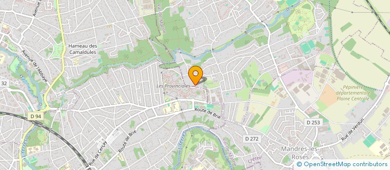 localisation de l'entreprise MONSIEUR ANDY ELIETTE  VILLECRESNES