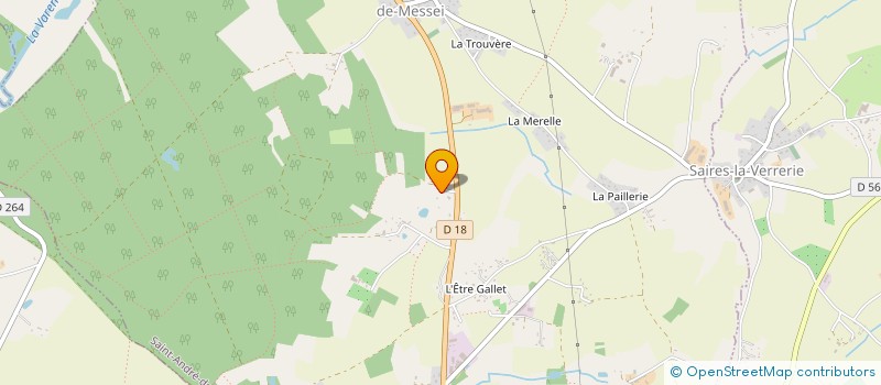 localisation de l'entreprise MONSIEUR ANDY FERNANDEZ  VOUVRAY