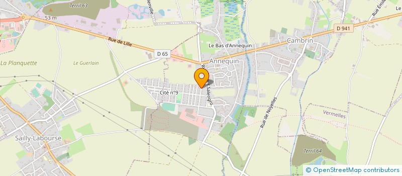 localisation de l'entreprise MONSIEUR ANDY FRUCHART  ANNEQUIN