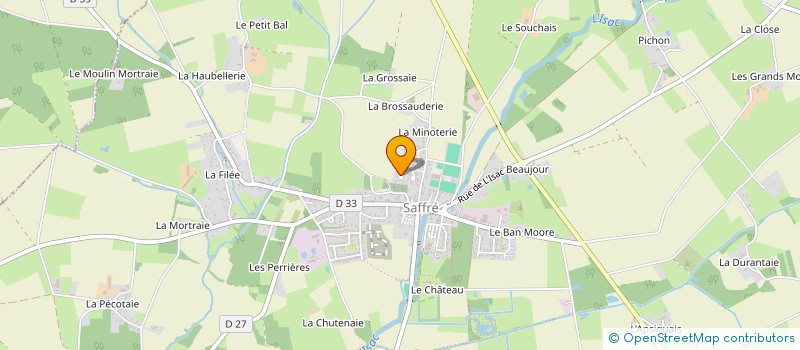 localisation de l'entreprise MONSIEUR ANDY GALLAIS  SAFFRE