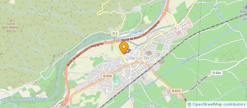 localisation de l'entreprise MONSIEUR ANDY GALVAN  ILLE-SUR-TET