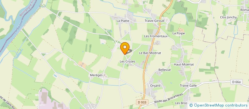 localisation de l'entreprise MONSIEUR ANDY GARCIA  SAINT-DIDIER-SUR-CHALARONNE