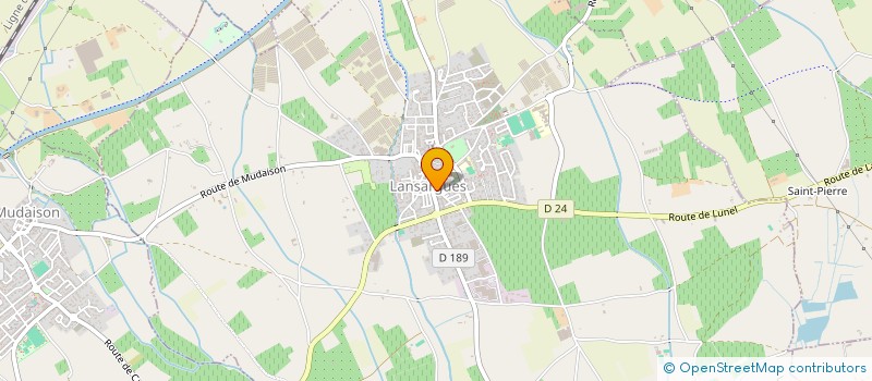 localisation de l'entreprise MONSIEUR ANDY GARCIA  LANSARGUES