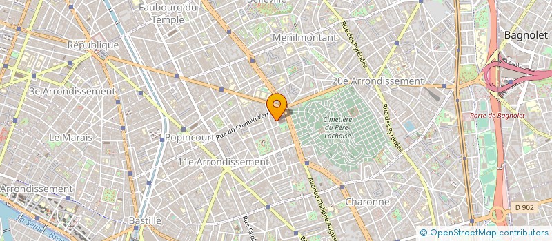 localisation de l'entreprise MONSIEUR ANDY GENARD  PARIS