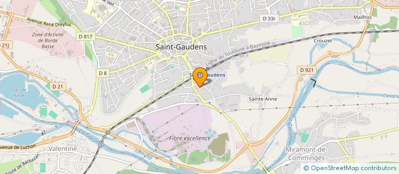 localisation de l'entreprise MONSIEUR ANDY GOMEZ à SAINT-GAUDENS
