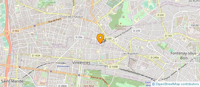 localisation de l'entreprise MONSIEUR ANDY GROUALLE à MONTREUIL