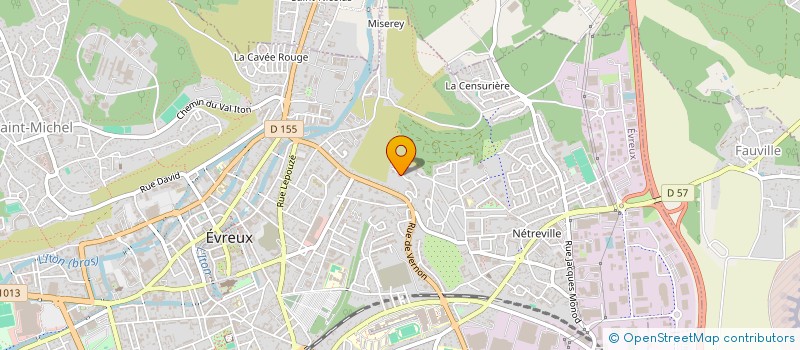 localisation de l'entreprise MONSIEUR ANDY HERVIEUX à EVREUX