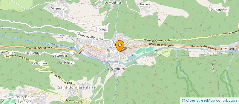 localisation de l'entreprise MONSIEUR ANDY HULOT  BOZEL