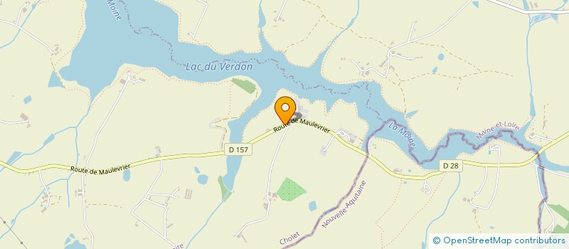 localisation de l'entreprise MONSIEUR ANDY HUVELIN  NUEIL-LES-AUBIERS