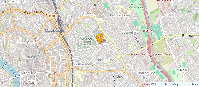localisation de l'entreprise MONSIEUR ANDY JOUBERT à TOULOUSE