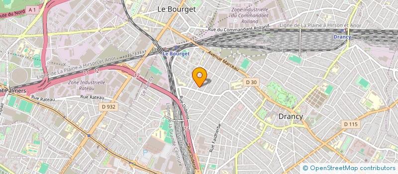 localisation de l'entreprise MONSIEUR ANDY KAMMERER à DRANCY