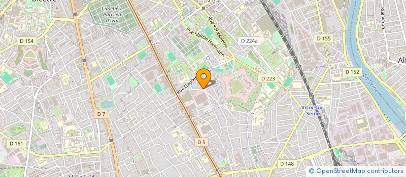 localisation de l'entreprise MONSIEUR ANDY KITONDUA SILULUKI à VITRY SUR SEINE