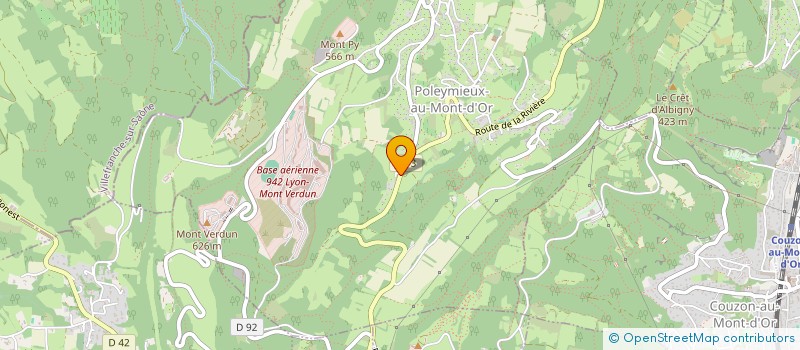 localisation de l'entreprise MONSIEUR ANDY LAMBERTON  VINDRY-SUR-TURDINE