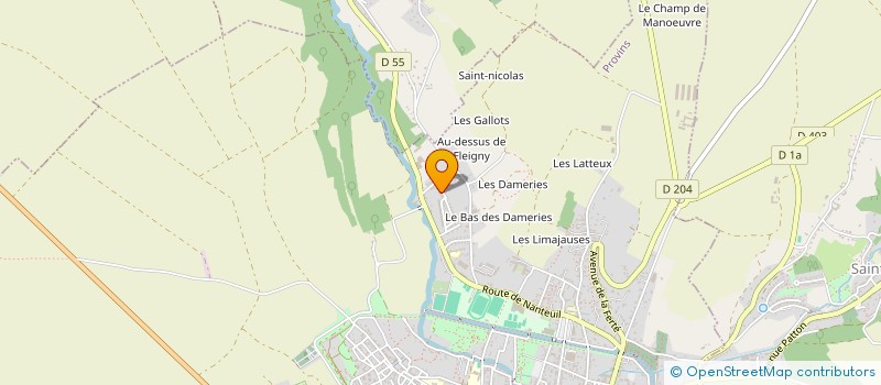 localisation de l'entreprise MONSIEUR ANDY LARAM  PROVINS