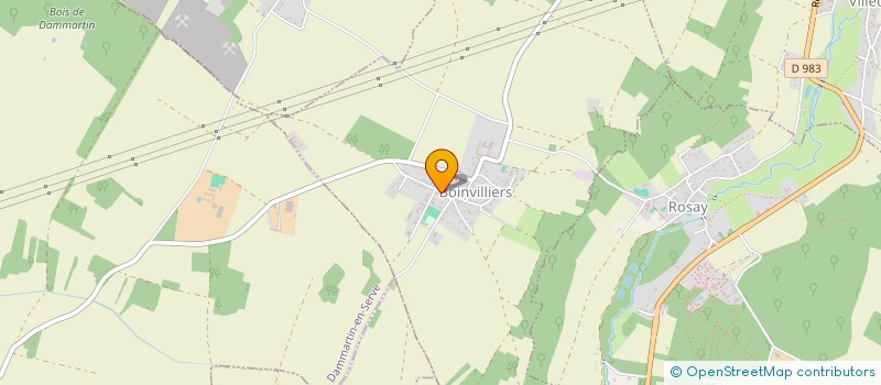 localisation de l'entreprise MONSIEUR ANDY LE DISEZ  BOINVILLIERS