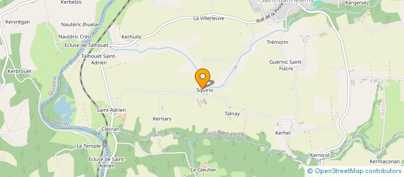 localisation de l'entreprise MONSIEUR ANDY LEFEBVRE  SAINT-BARTHELEMY