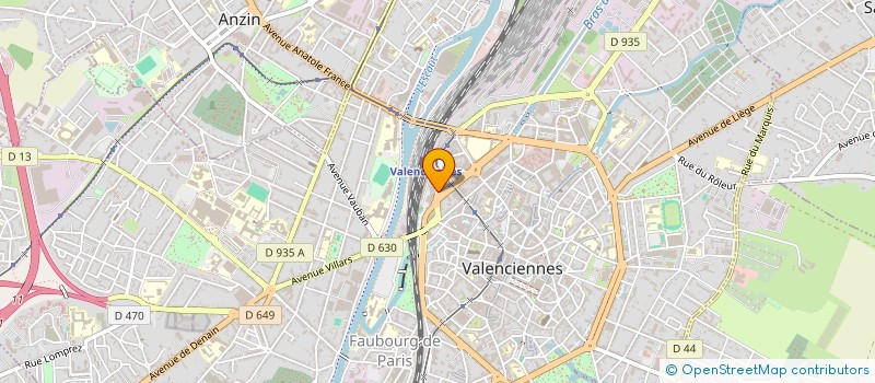 localisation de l'entreprise MONSIEUR ANDY LHEUREUX à VALENCIENNES