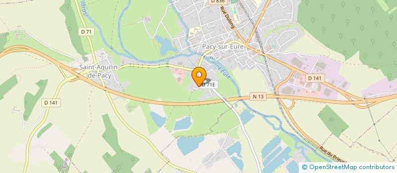 localisation de l'entreprise MONSIEUR ANDY MARTINEZ-RUIZ  PACY-SUR-EURE