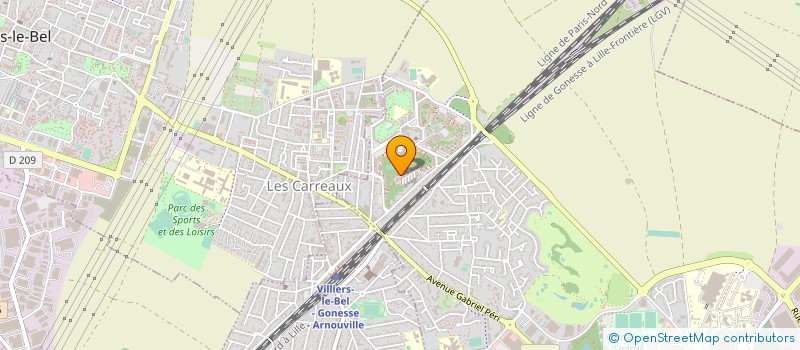 localisation de l'entreprise MONSIEUR ANDY MASIALA  GONESSE