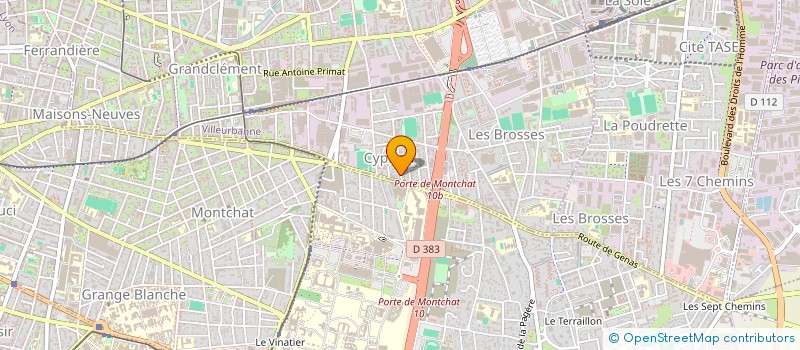 localisation de l'entreprise MONSIEUR ANDY MATEO  VILLEURBANNE