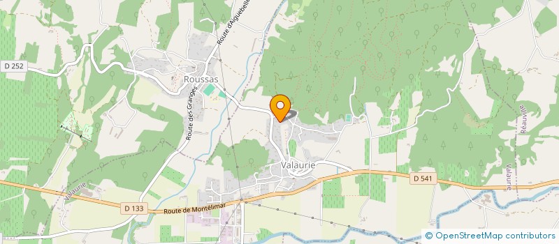 localisation de l'entreprise MONSIEUR ANDY MILLOT  VALAURIE