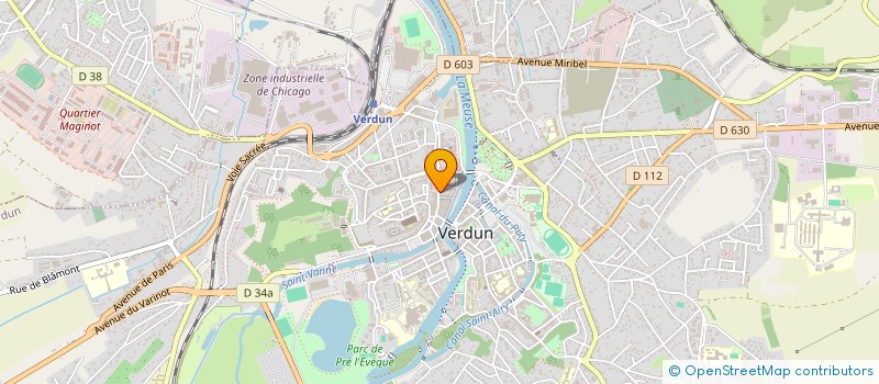 localisation de l'entreprise MONSIEUR ANDY NDINGA à VERDUN