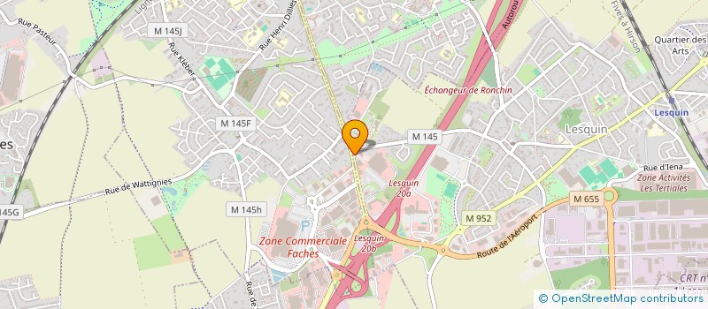 localisation de l'entreprise MONSIEUR ANDY OSCAR-LUCET à LESQUIN