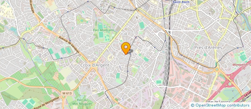 localisation de l'entreprise MONSIEUR ANDY POIRIER à MONTPELLIER