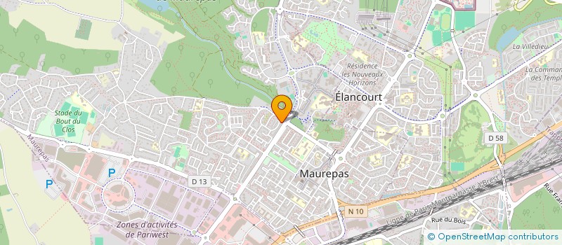 localisation de l'entreprise MONSIEUR ANDY SALERNE  MAUREPAS