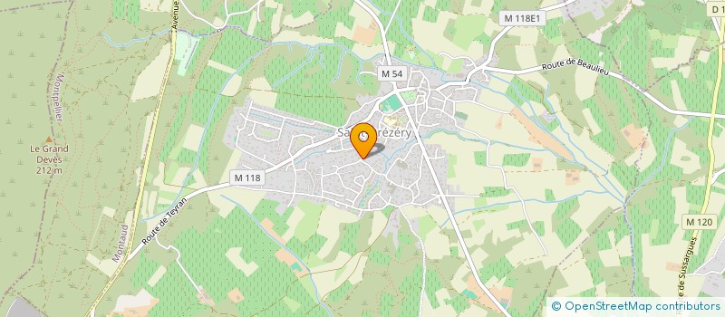 localisation de l'entreprise MONSIEUR ANDY SAUTON  SAINT-DREZERY