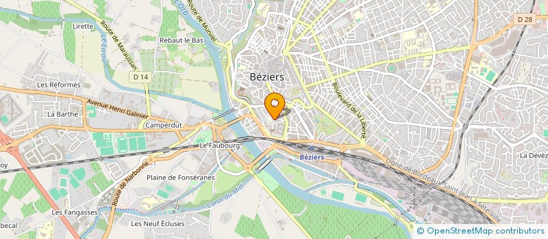 localisation de l'entreprise MONSIEUR ANDY SCIASCIA à BEZIERS